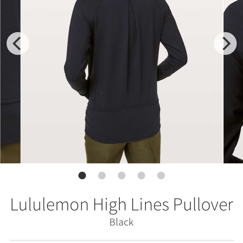 Lululemon High Lines Pullover
